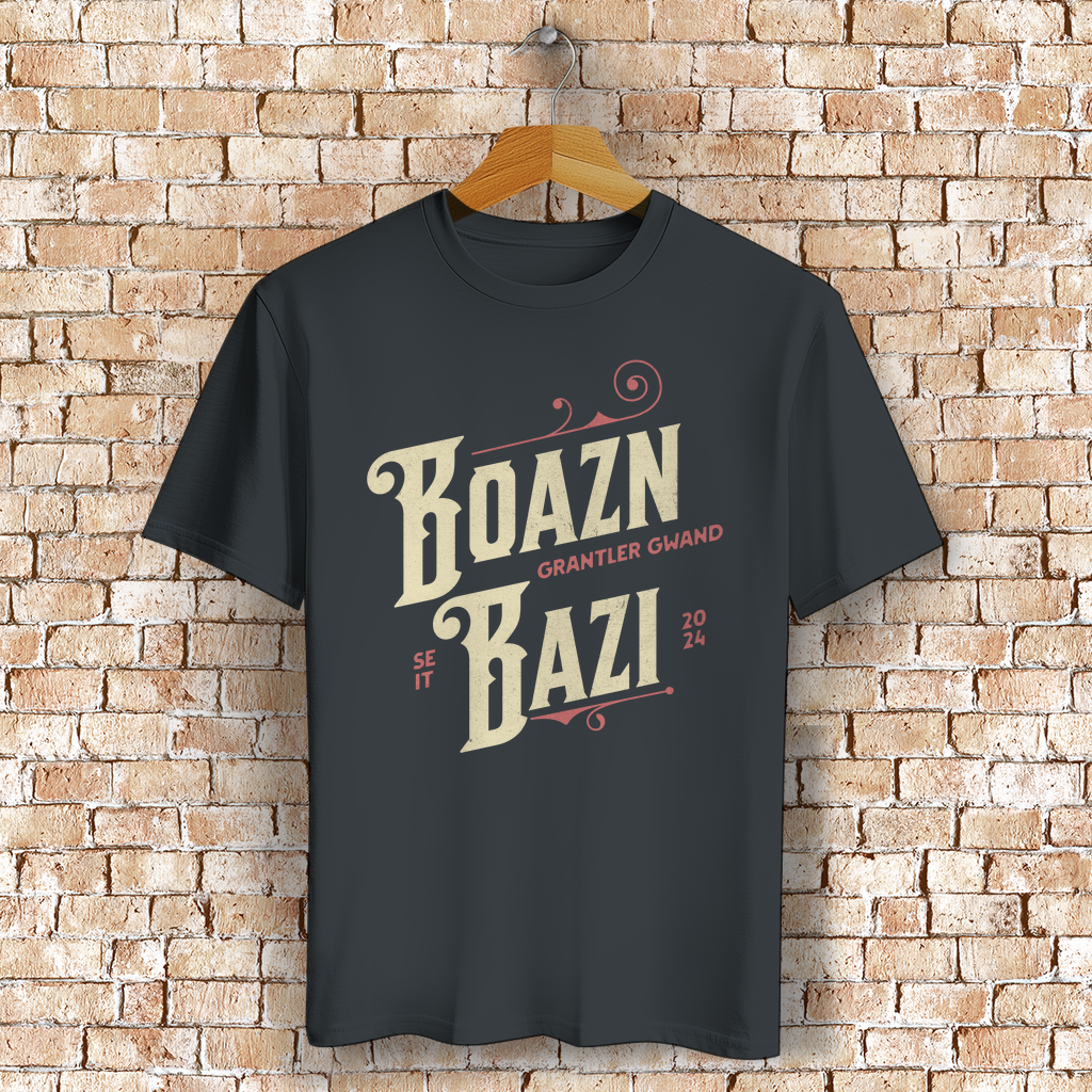 Bayerisches T-Shirt Unisex - Boazn Bazi - Grantler Gwand