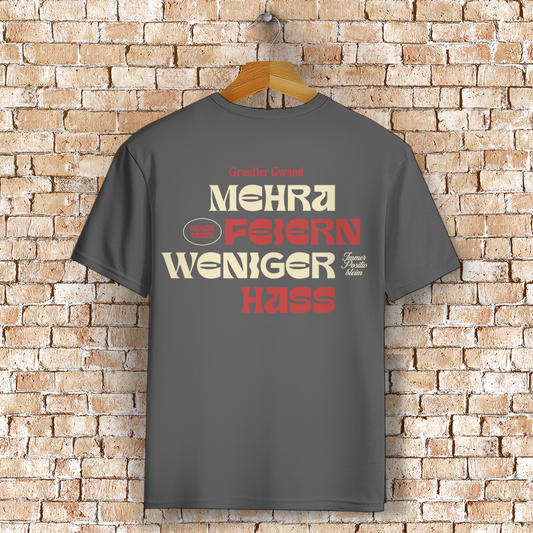 Bayerisches T-Shirt Unisex - Mehra Feiern - Grantler Gwand