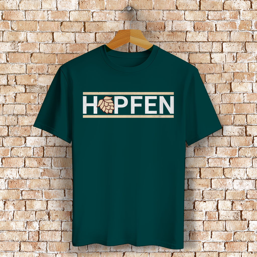 Bayerisches T-Shirt Unisex - Hopfen - Grantler Gwand