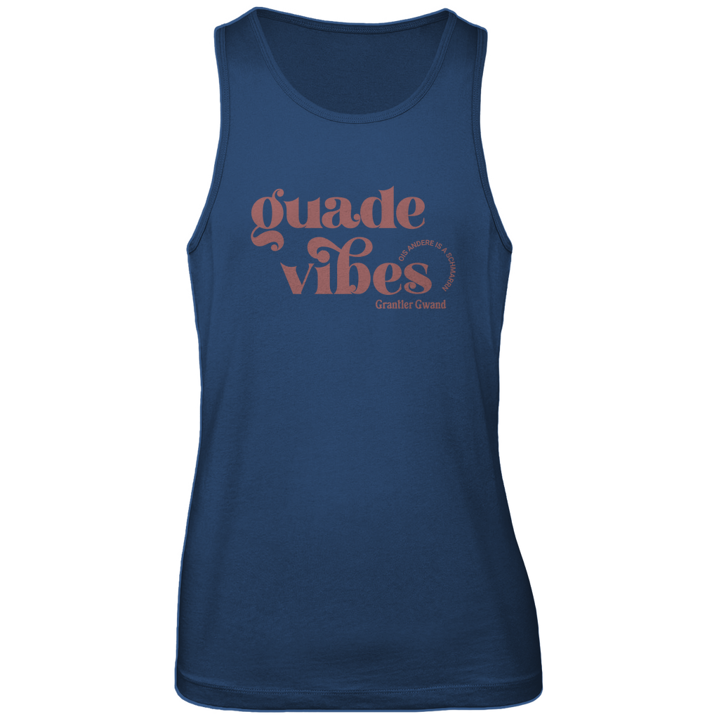 Bayerisches Herren Premium Tank Top Guade Vibes - ois andere is a Schmarrn - Grantler Gwand