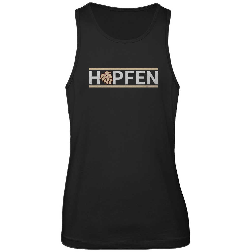 Bayerisches Herren Premium Tank Top Hopfen - gold - Grantler Gwand