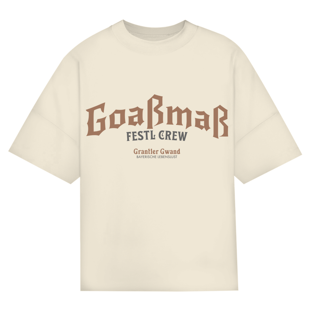 Bayerisches Oversize T-Shirt Unisex - Goaßmaß Festl Crew - Grantler Gwand