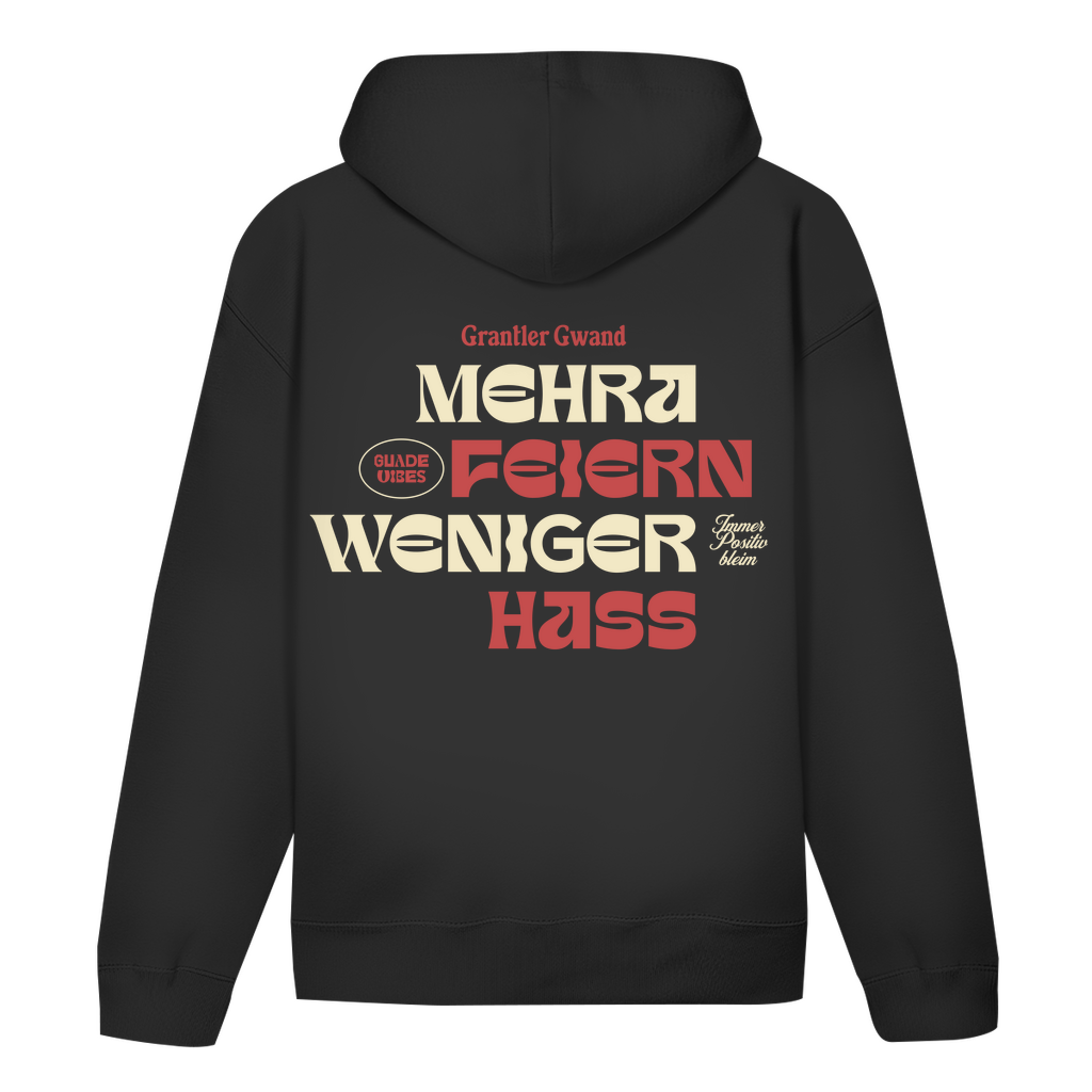 Bayerischer Hoodie Unisex - Mehra Feiern - rot/beige - Grantler Gwand