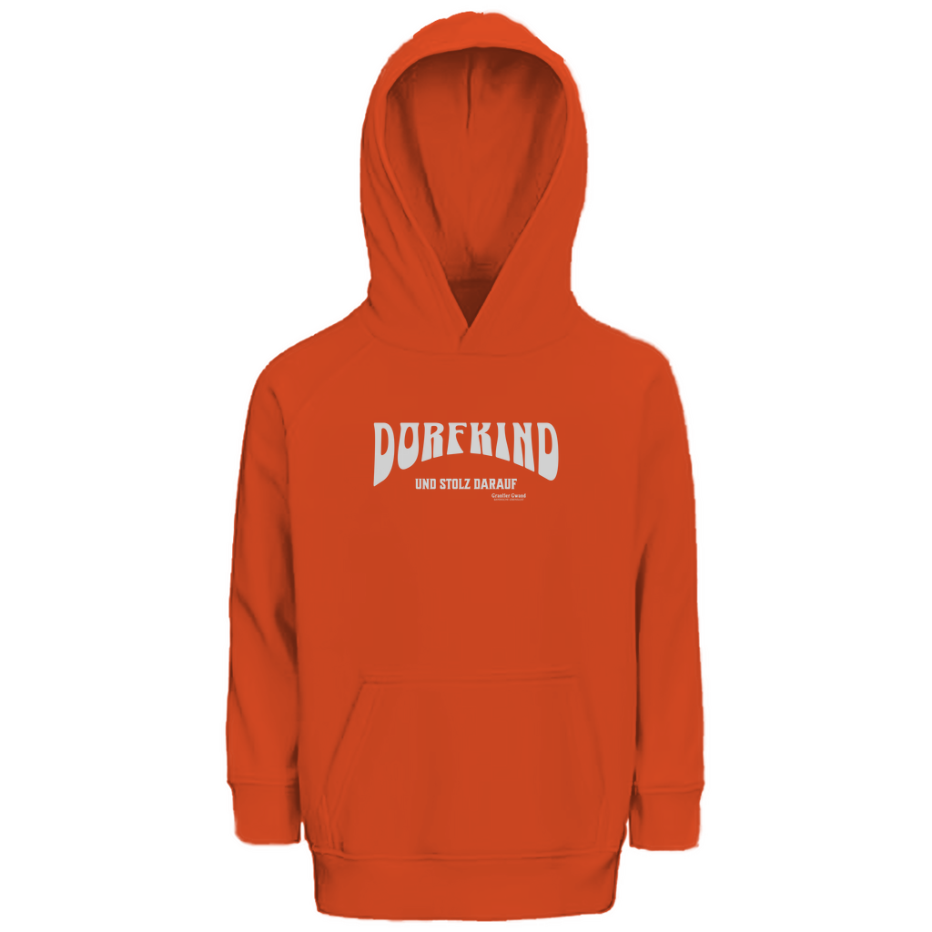 Bayerischer Kinder Premium Bio Hoodie - Dorfkind - Grantler Gwand