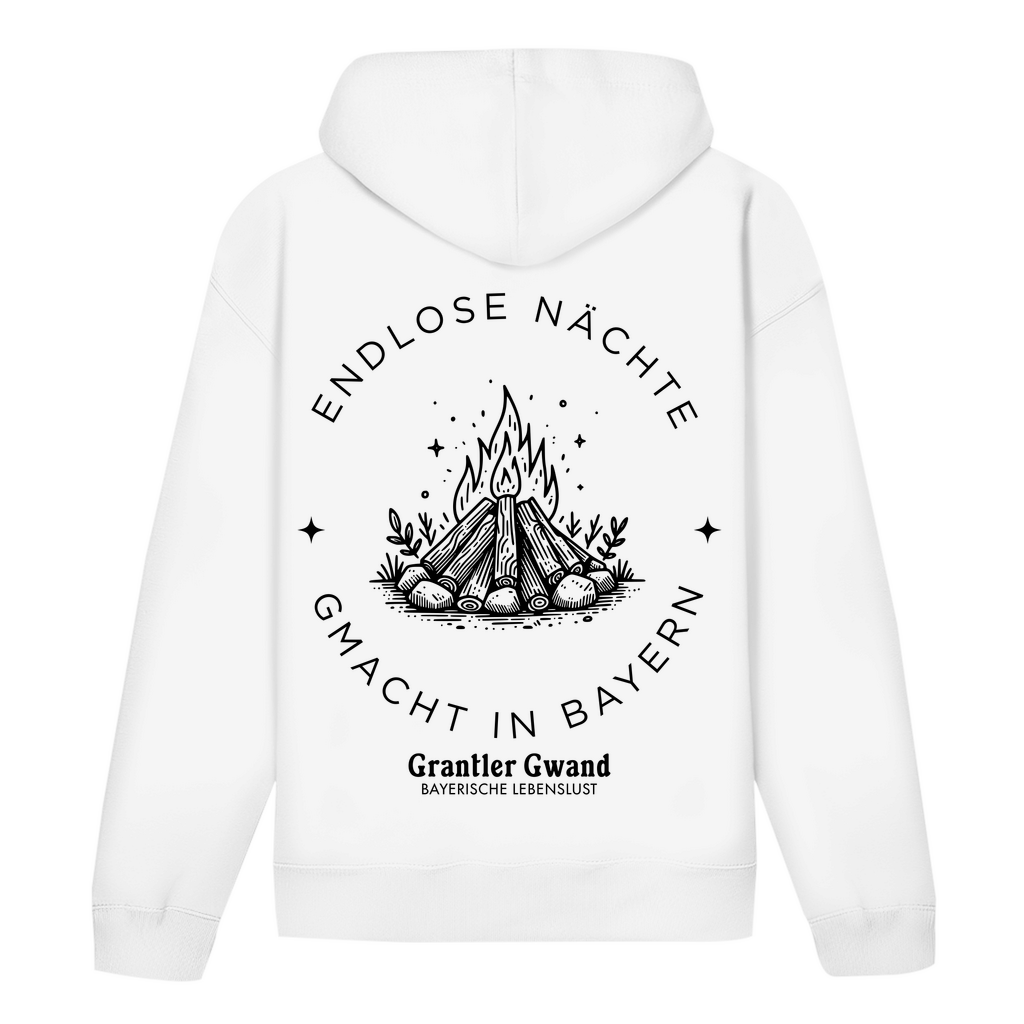 Bayerischer Hoodie Unisex - Endlose Nächte - Gmacht in Bayern - Grantler Gwand