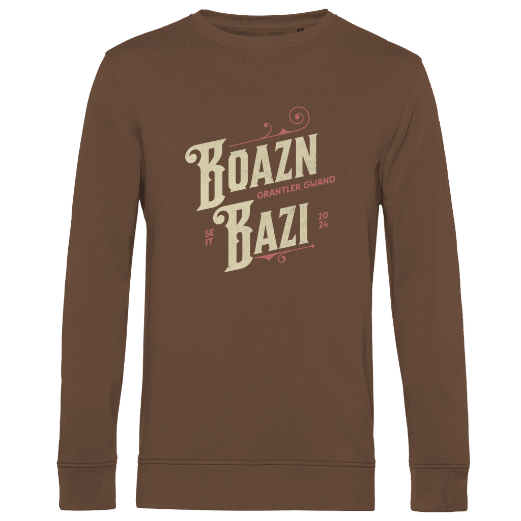 Bayerisches Herren Premium Bio Sweatshirt Boazn Bazi - gold - Grantler Gwand
