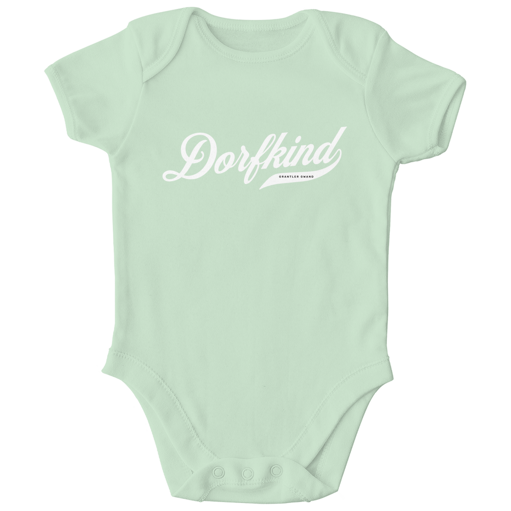 Bayerischer Baby Bio Body Dorfkind - weiß - Grantler Gwand