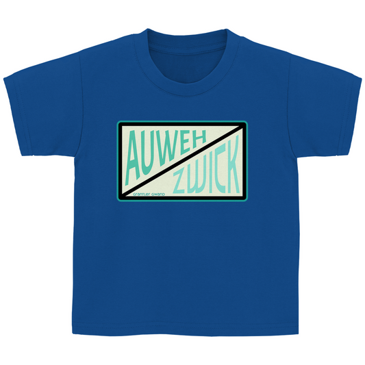 Bayerisches Kinder T-Shirt - Auweh Zwick - Grantler Gwand