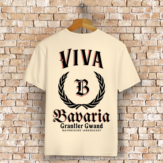 Bayerisches T-Shirt Unisex - Viva Bavaria - Grantler Gwand