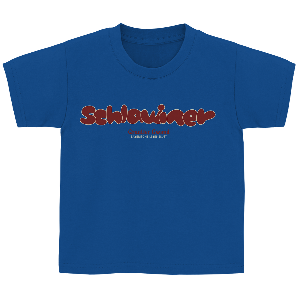 Bayerisches Kinder T-Shirt - Schlawiner - rot - Grantler Gwand