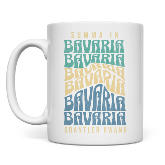 Tasse Summa in Bavaria - Grün/Gold/Blau