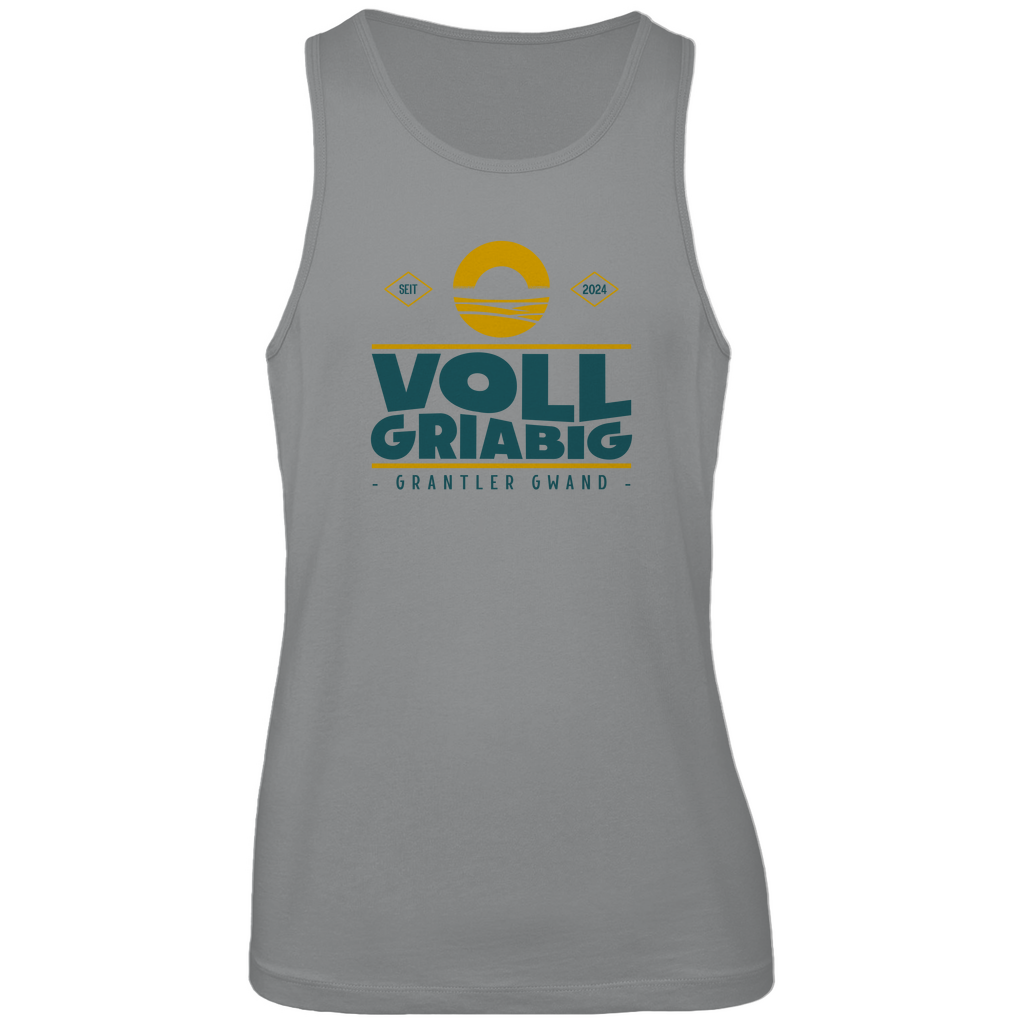 Bayerisches Herren Premium Tank Top Voll Griabig - Grün - Grantler Gwand