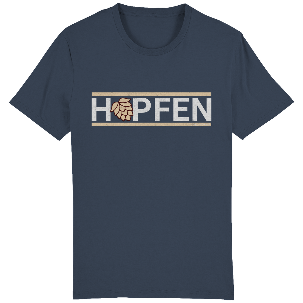 Bayerisches Herren T-Shirt Hopfen - gold - Grantler Gwand