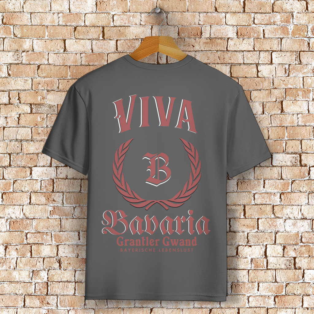 Bayerisches T-Shirt Unisex - Viva Bavaria - Grantler Gwand