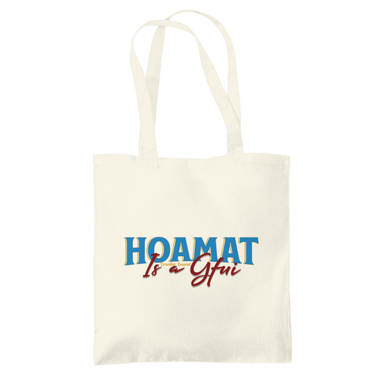 Bayerische Tragetasche Hoamat is a Gfui - blau/rot - Grantler Gwand