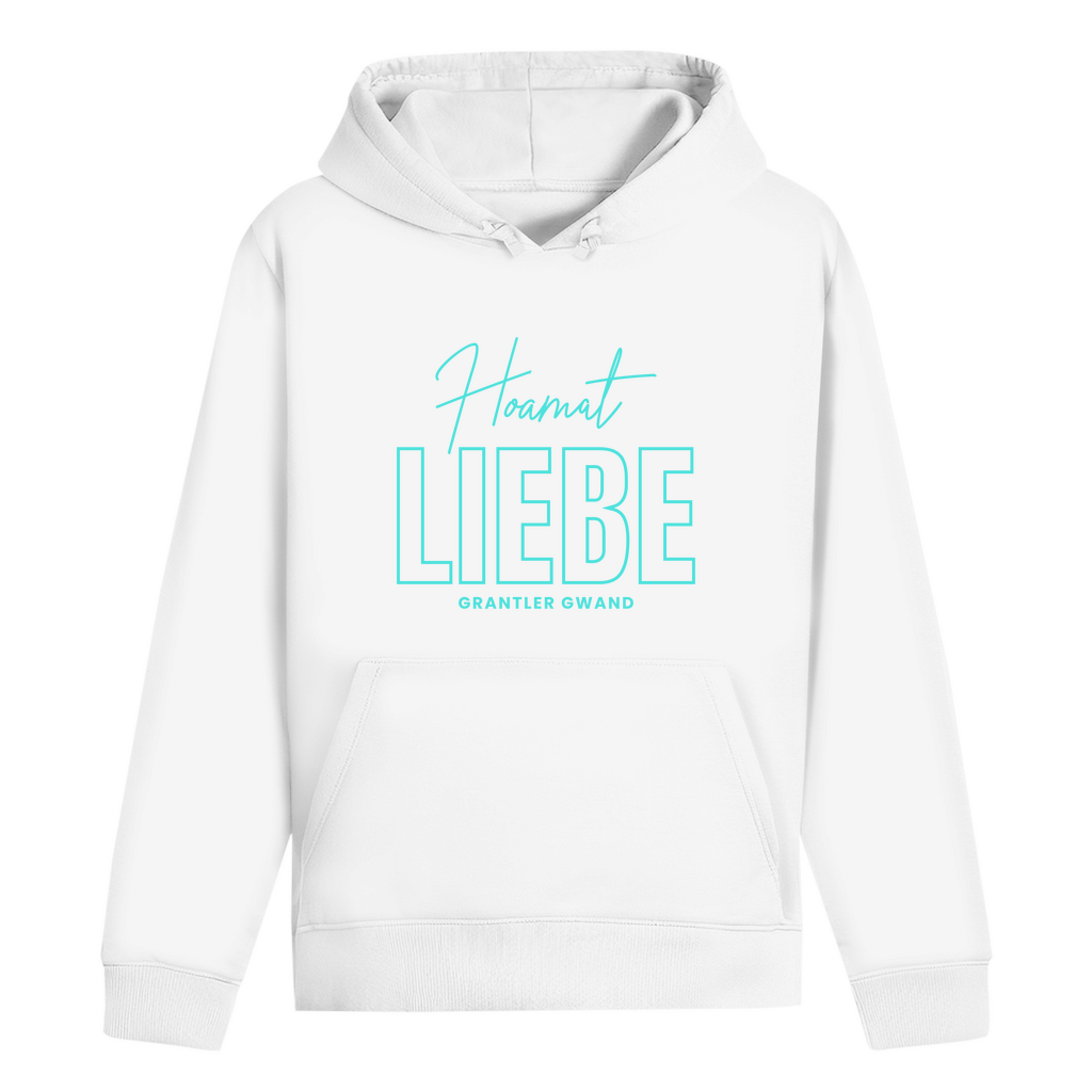 Bayerischer Hoodie Unisex - Hoamat Liebe - Mint - Grantler Gwand