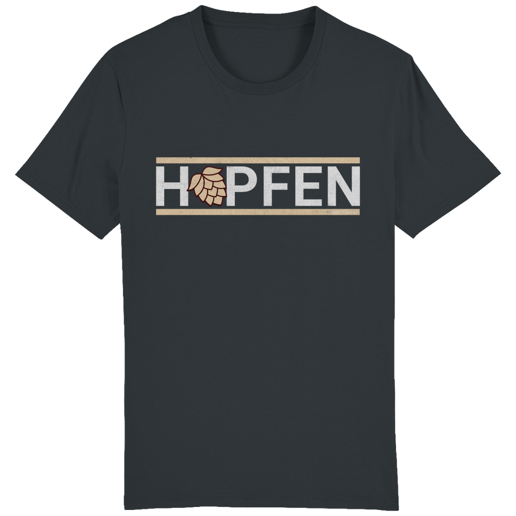 Bayerisches Herren T-Shirt Hopfen - gold - Grantler Gwand