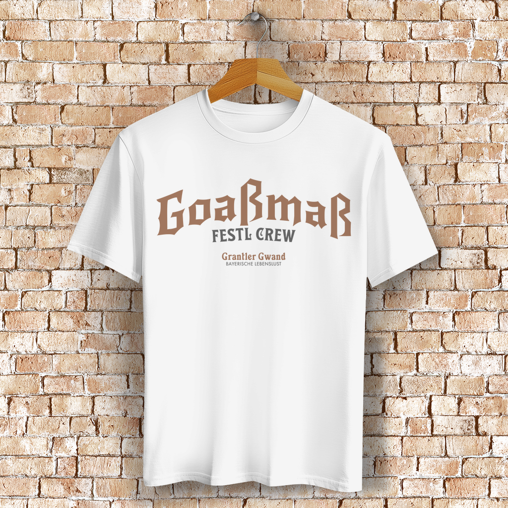 Bayerisches T-Shirt Unisex - Goaßmaß Festl Crew - Grantler Gwand
