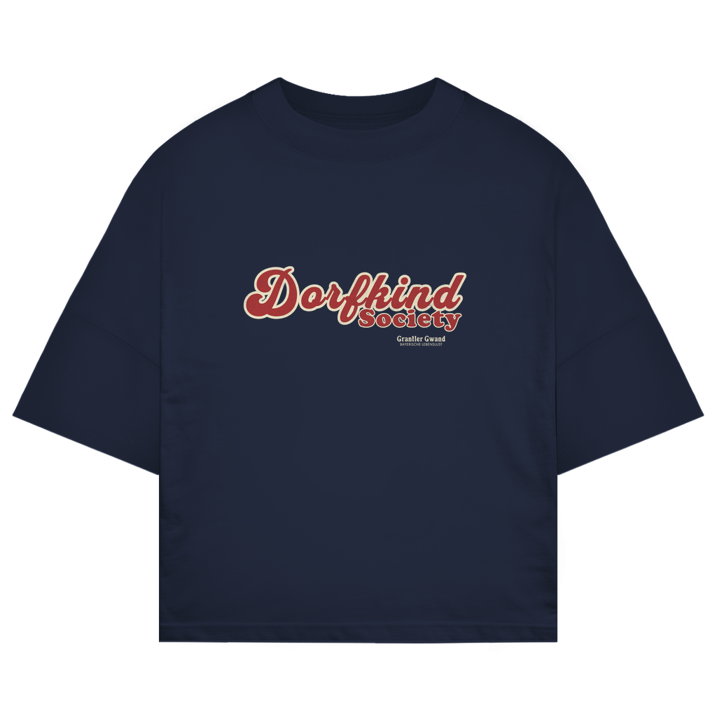Bayerisches Oversize T-Shirt - Dorfkind Society - Grantler Gwand