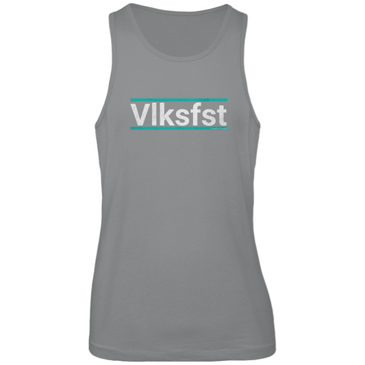 Bayerisches Herren Premium Tank Top Vlksfst - grün/weiß - Grantler Gwand