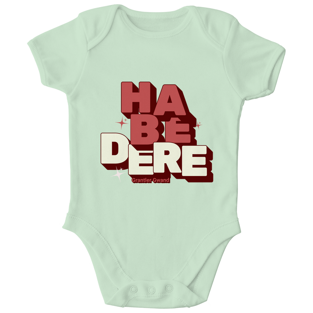 Bayerischer Baby Bio Body - Habe dere - rot - Grantler Gwand