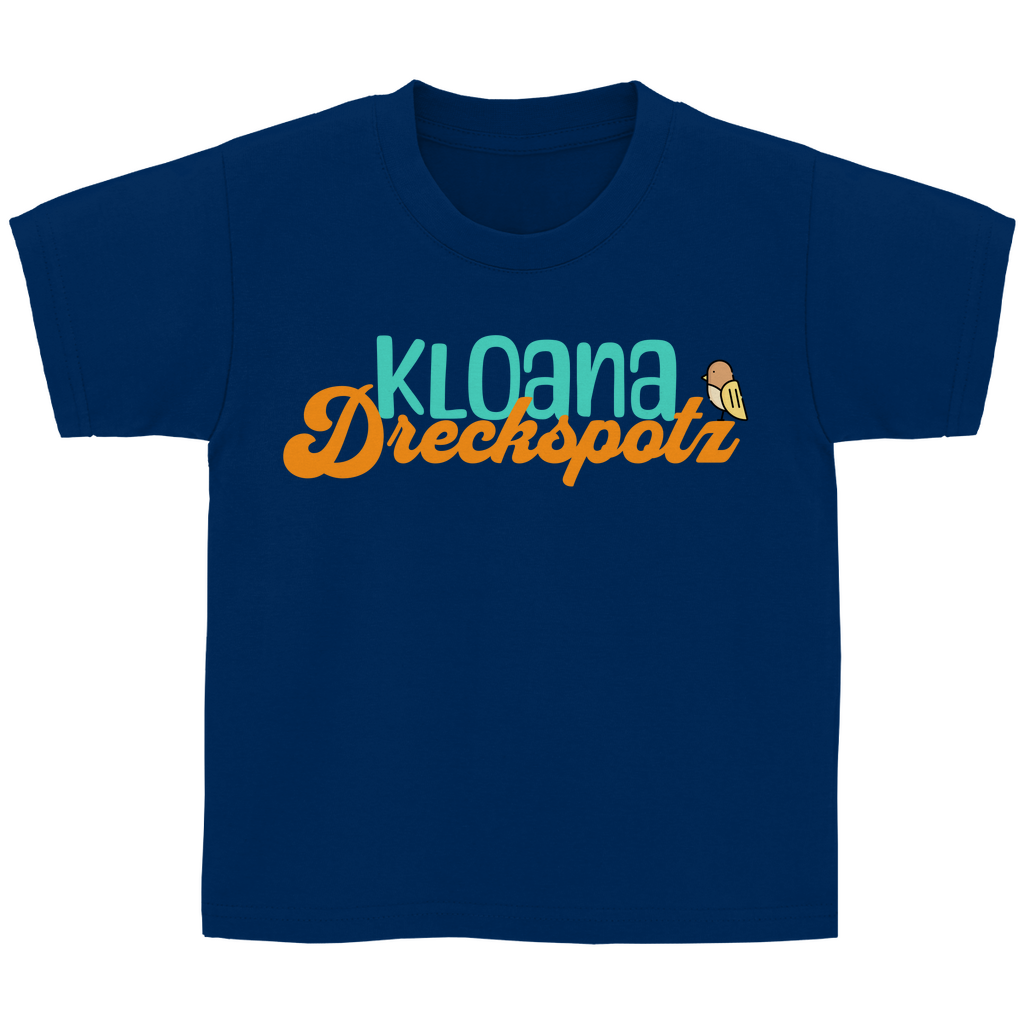 Bayerisches Kinder T-Shirt - kloana Dreckspotz - Grantler Gwand