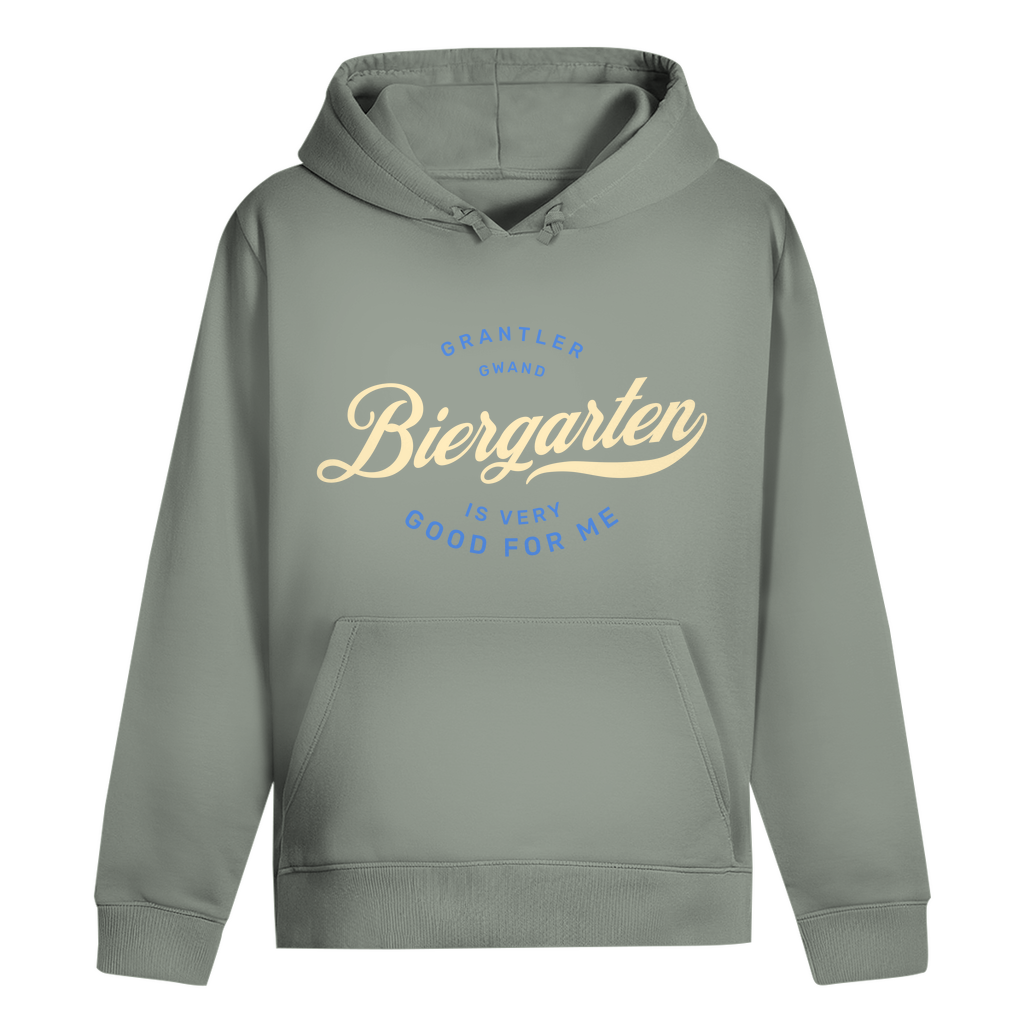Bayerischer Hoodie Unisex - Biergarten is very good for me - Grantler Gwand