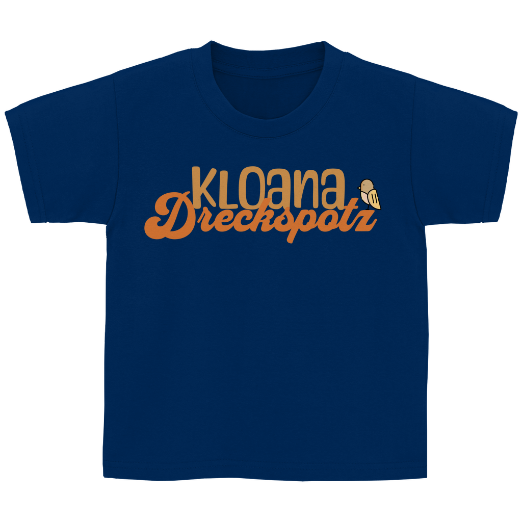 Bayerisches Kinder T-Shirt - kloana Dreckspotz - Grantler Gwand