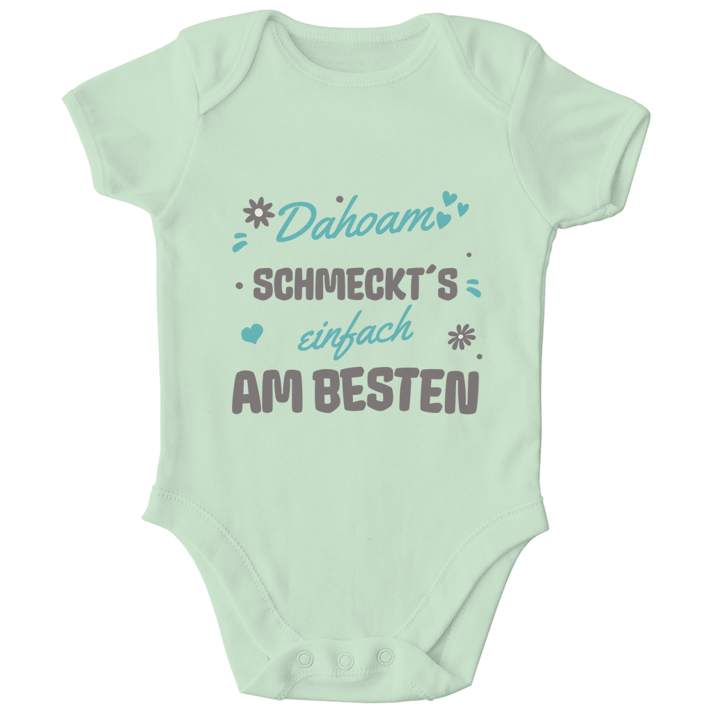 Bayerischer Baby Bio Body Dahoam schmeckts einfach am Besten - Grantler Gwand