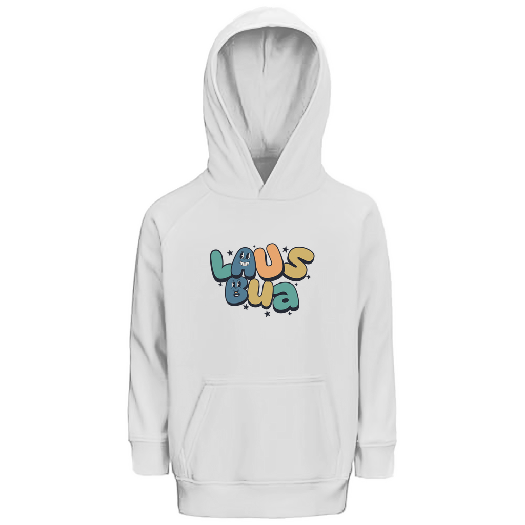 Bayerischer Kinder Premium Bio Hoodie Lausbua - zart - Grantler Gwand