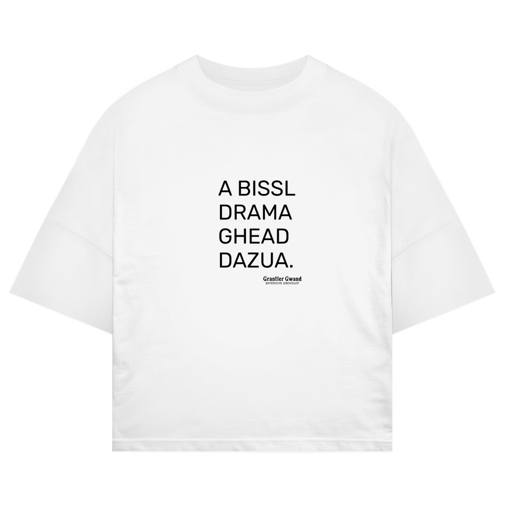 ST/ST Oversize T-Shirt A Bissl Drama - Grantler Gwand