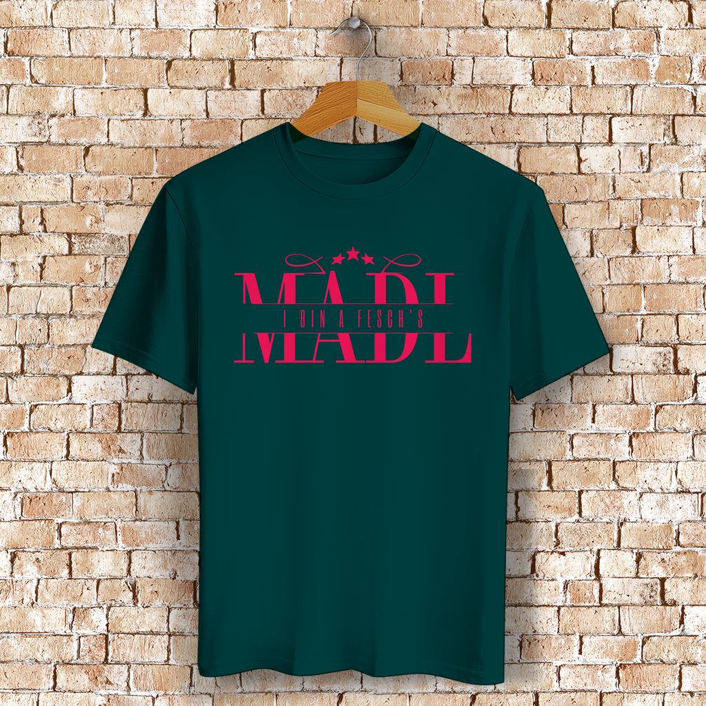 Bayerisches T-Shirt Unisex - I bin a fesch´s Madl - Grantler Gwand