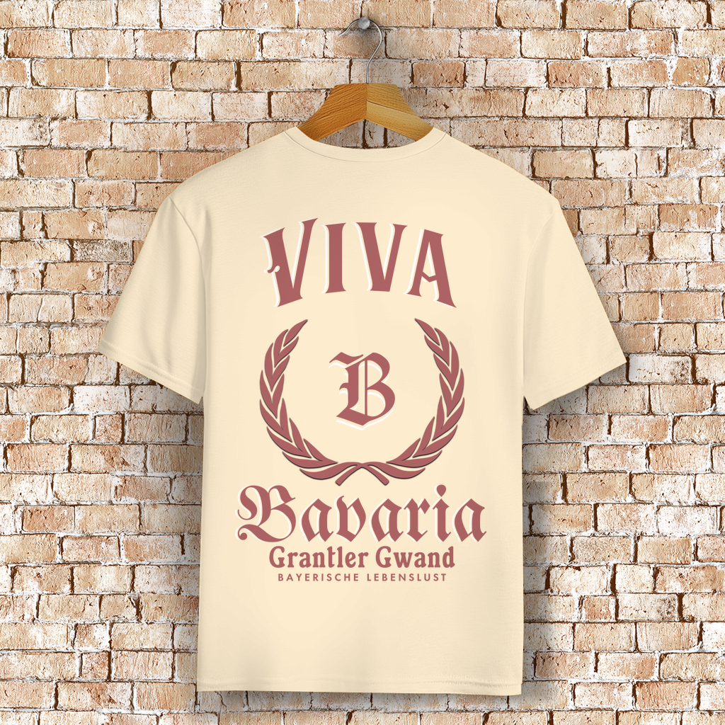 Bayerisches T-Shirt Unisex - Viva Bavaria - Grantler Gwand