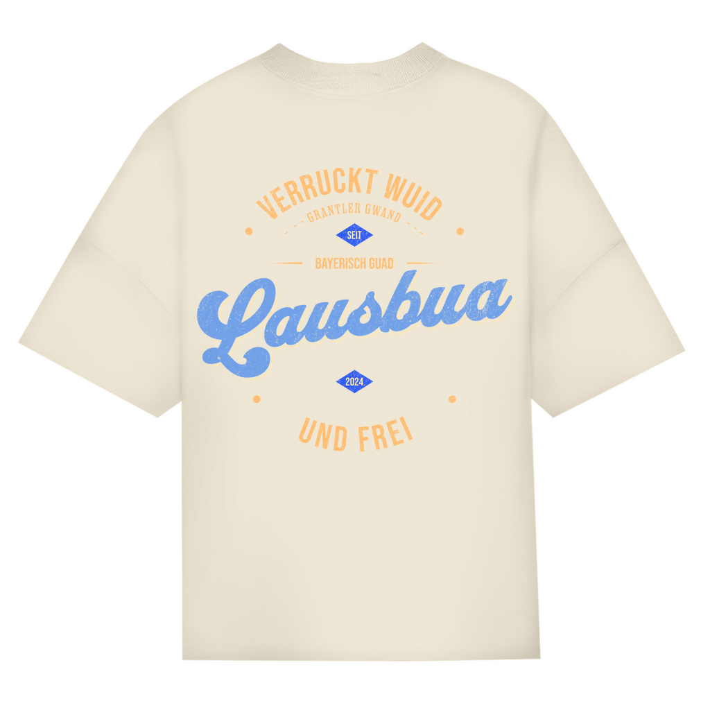 Bayerisches Oversize T-Shirt unisex - Lausbua - Grantler Gwand