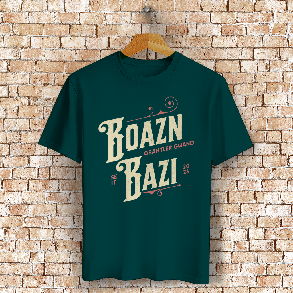 Bayerisches T-Shirt Unisex - Boazn Bazi - Grantler Gwand