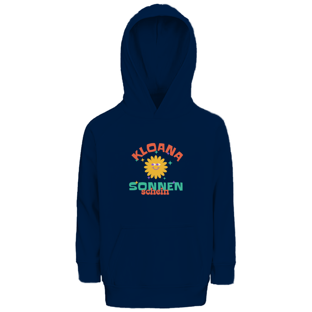 Bayerischer Kinder Premium Bio Hoodie Kloana Sonnenschein - Grantler Gwand