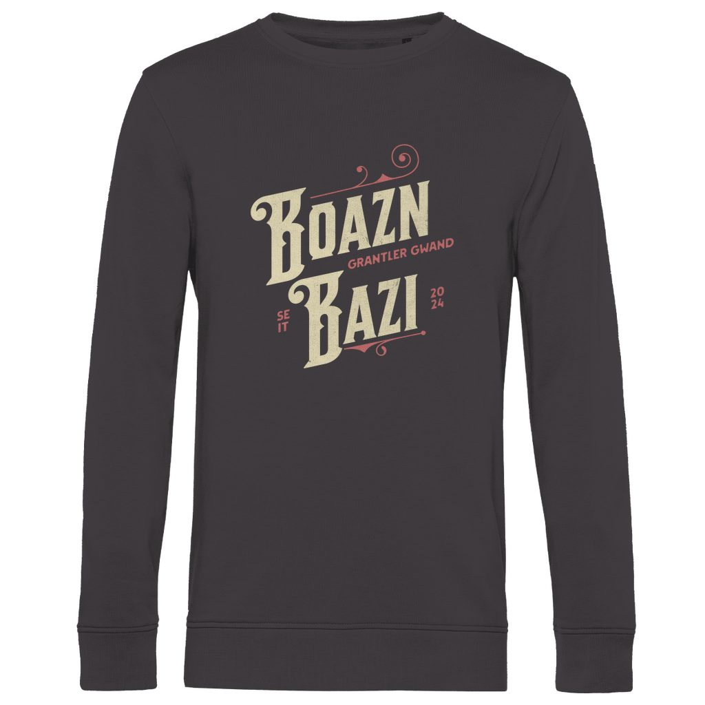 Bayerisches Herren Premium Bio Sweatshirt Boazn Bazi - gold - Grantler Gwand