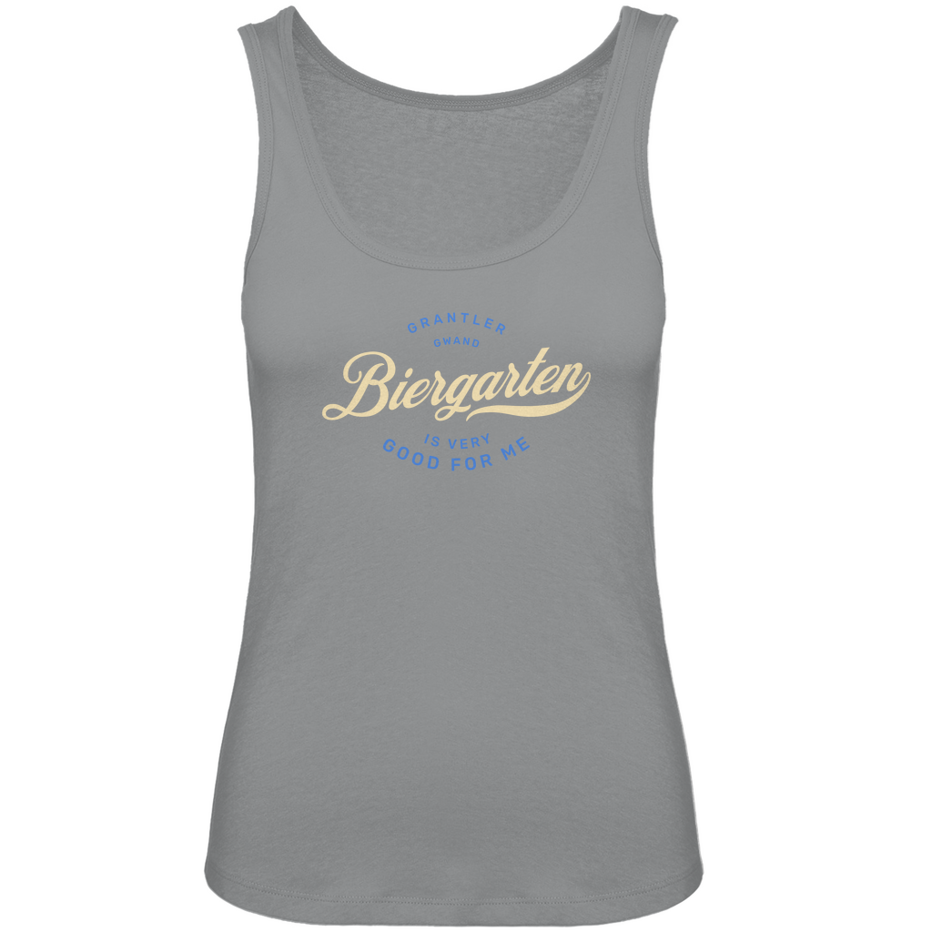 Bayerisches Damen Premium Organic Tank Top - Biergarten is very good for me - Grantler Gwand