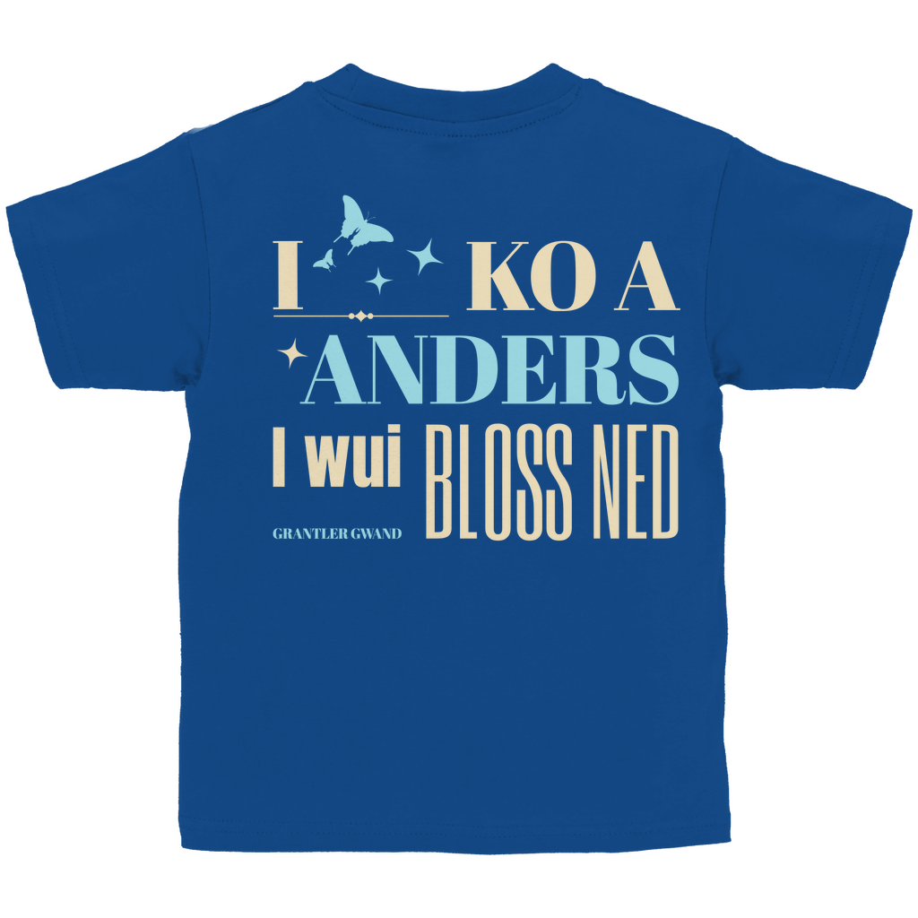 Bayerisches Kinder T-Shirt - I ko a anders -