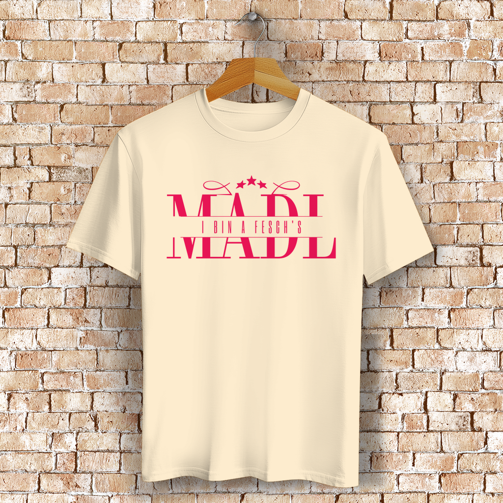 Bayerisches T-Shirt Unisex - I bin a fesch´s Madl - Grantler Gwand
