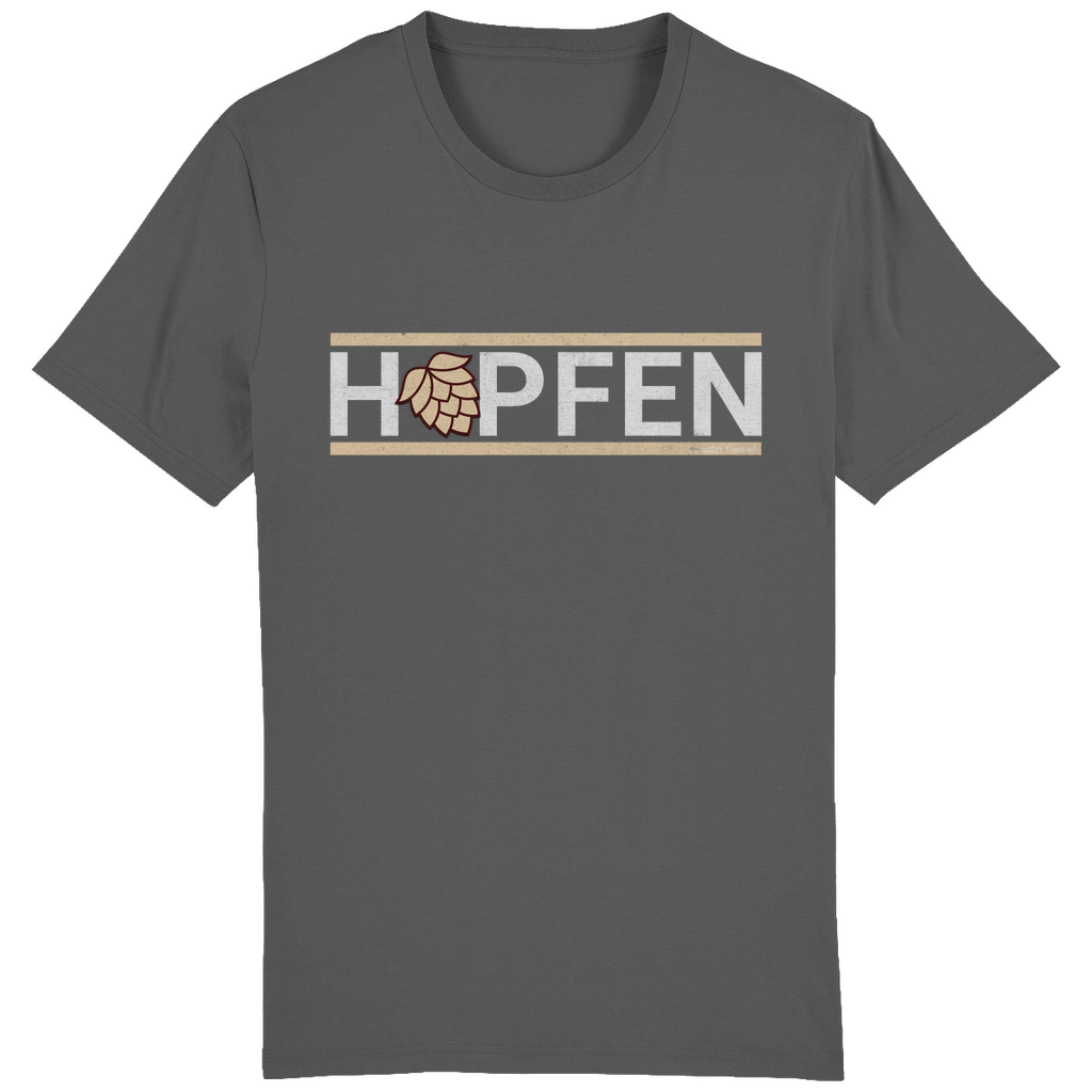 Bayerisches Herren T-Shirt Hopfen - gold - Grantler Gwand