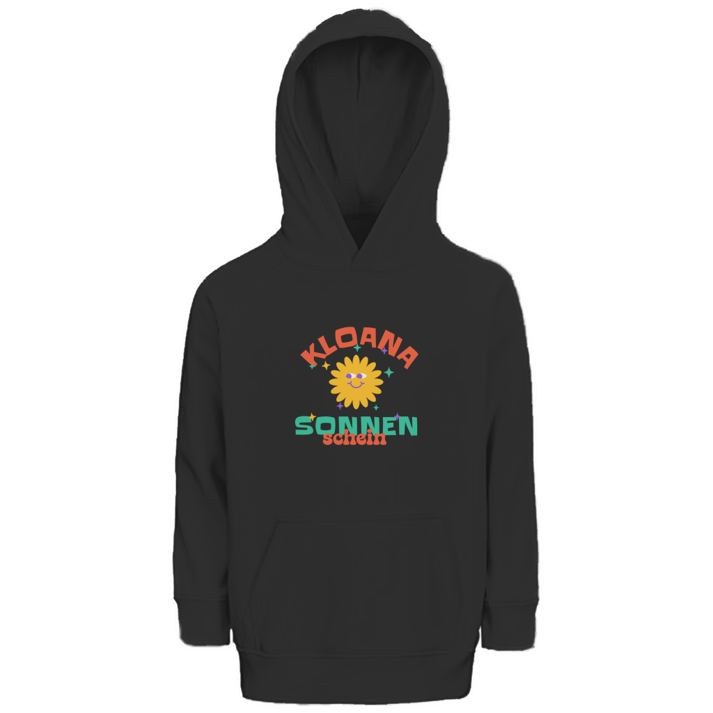 Bayerischer Kinder Premium Bio Hoodie Kloana Sonnenschein - Grantler Gwand