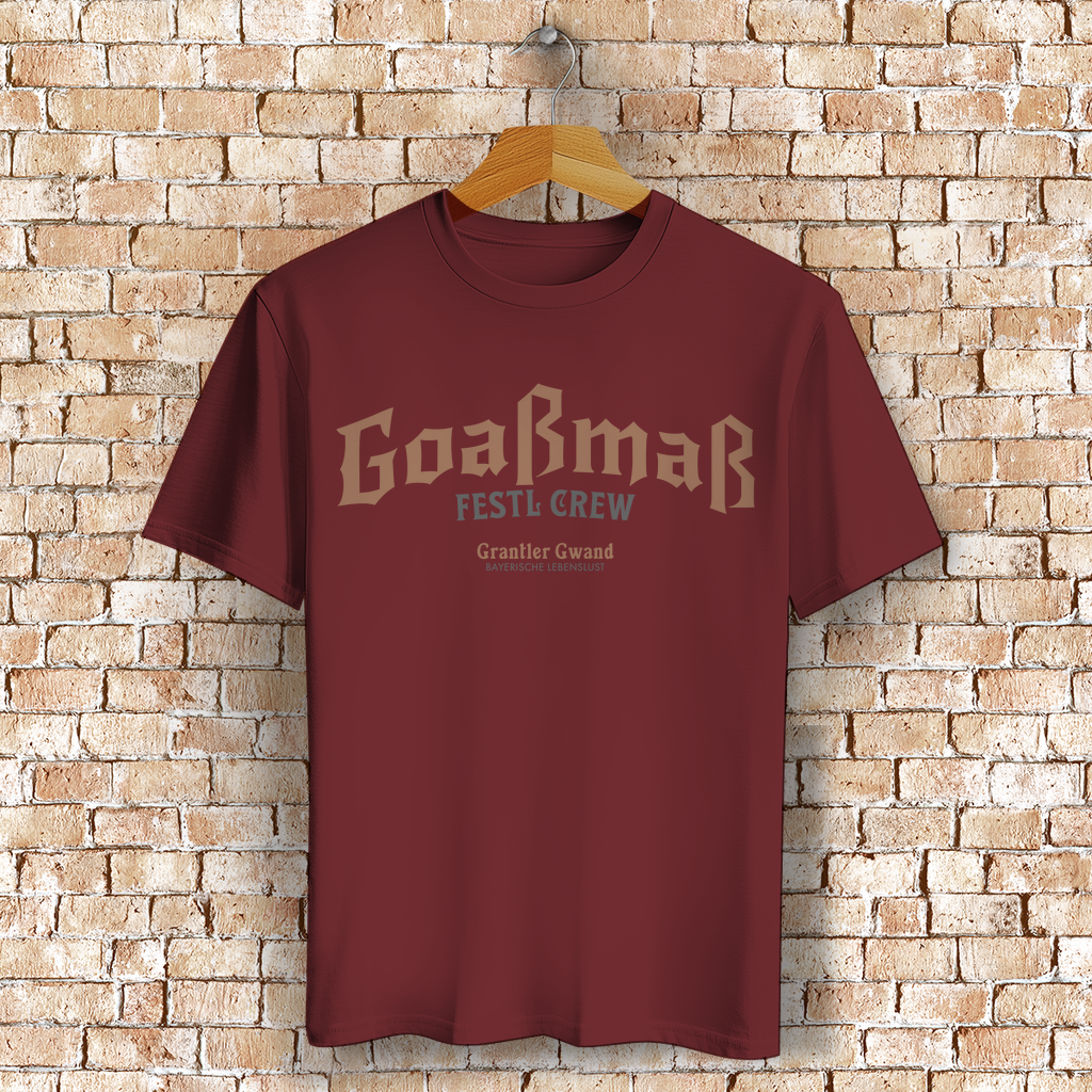 Bayerisches T-Shirt Unisex - Goaßmaß Festl Crew - Grantler Gwand