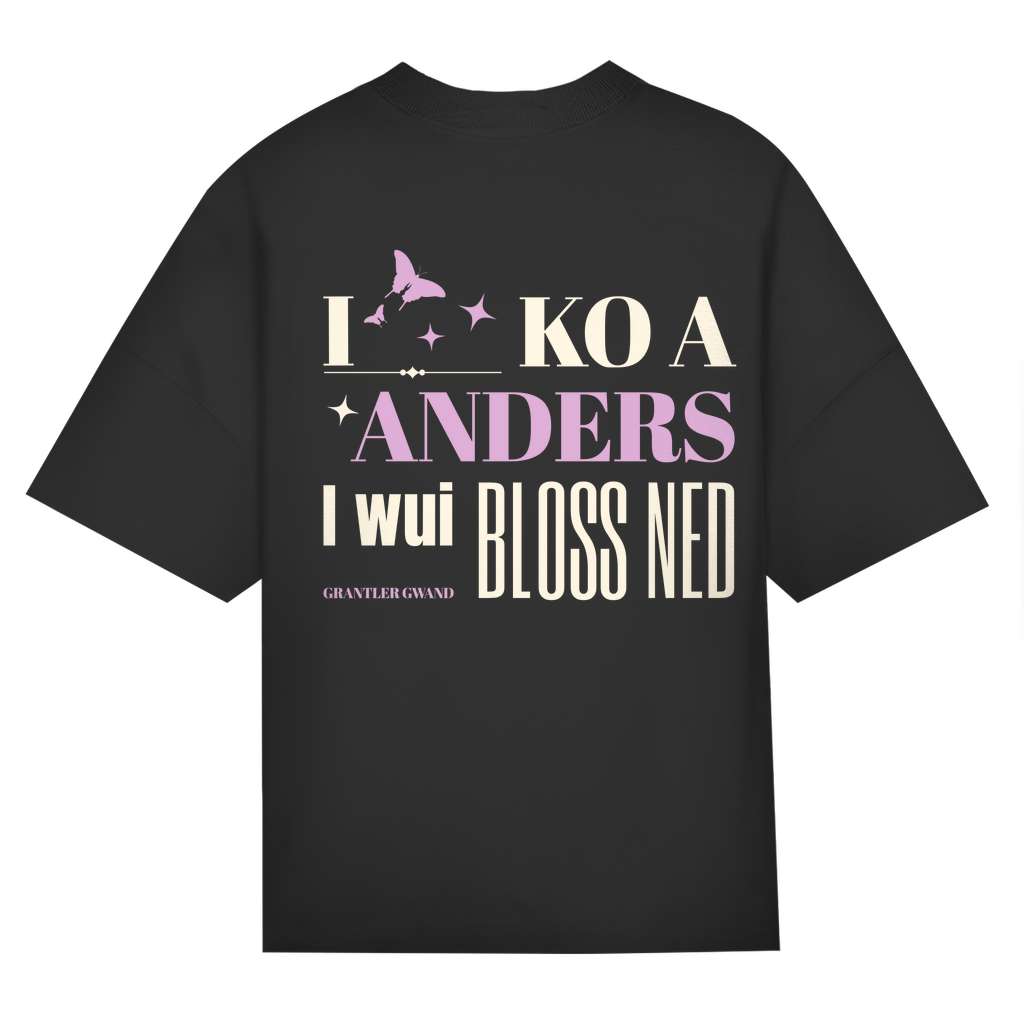 Bayerisches Oversize T-Shirt Frauen- I ko a anders - Grantler Gwand