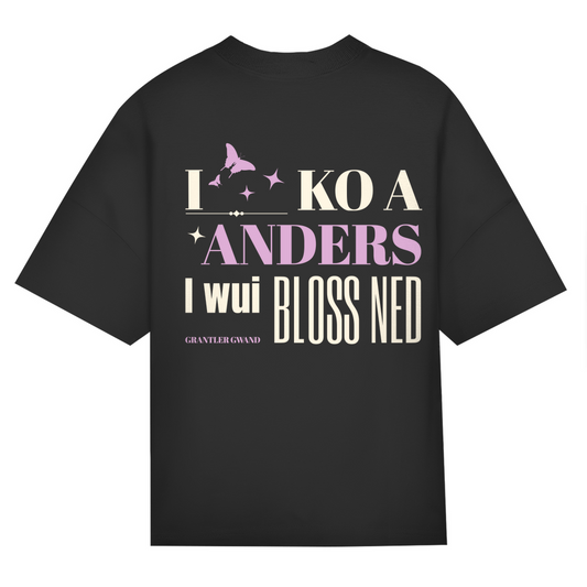 Bayerisches Oversize T-Shirt Frauen- I ko a anders - Grantler Gwand