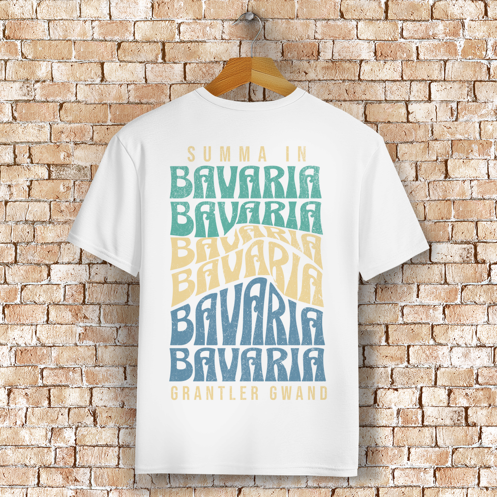 Bayerisches T-Shirt Unisex - Summa in Bavaria - Grantler Gwand