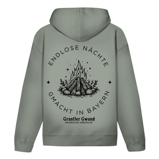 Bayerischer Hoodie Unisex - Endlose Nächte - Gmacht in Bayern - Grantler Gwand