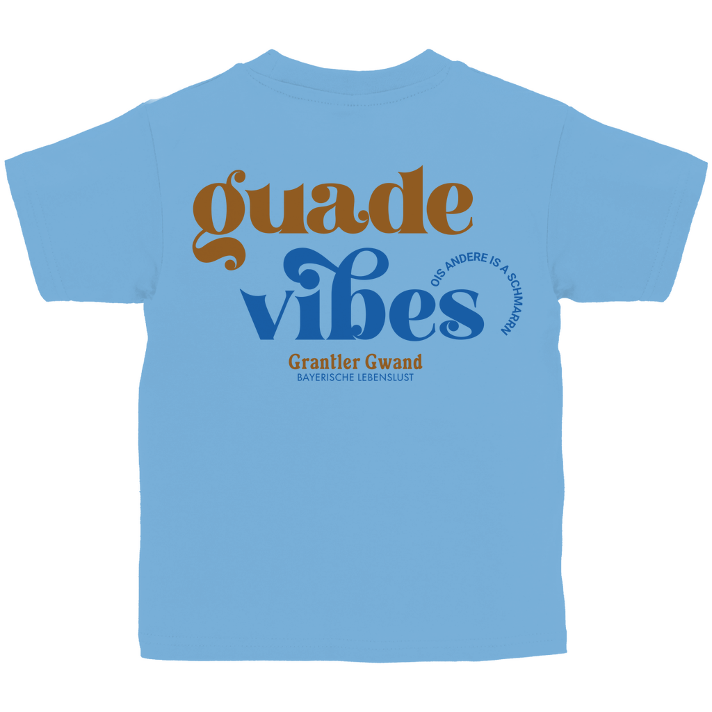 Bayerisches Kinder T-Shirt - Guade Vibes - Grantler Gwand