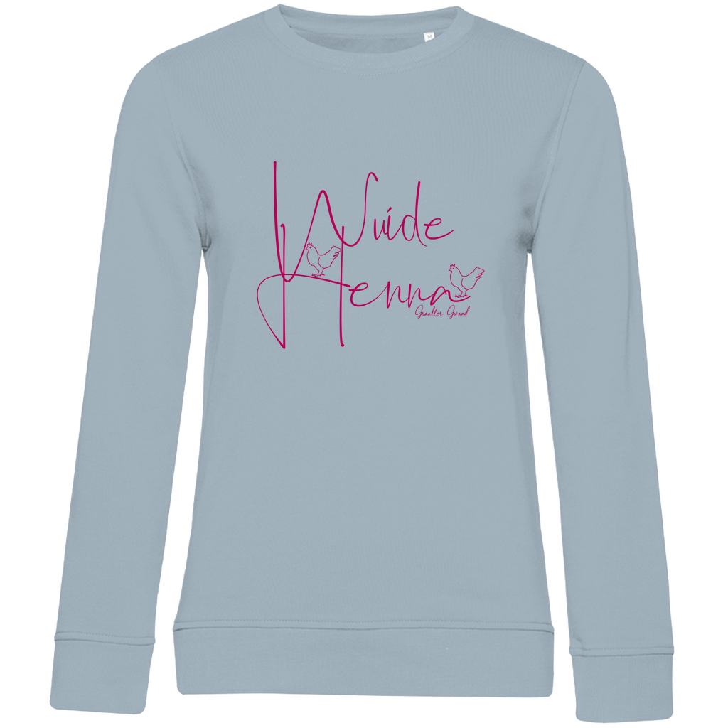Damen Premium Bio Sweatshirt wuide Henna - pink