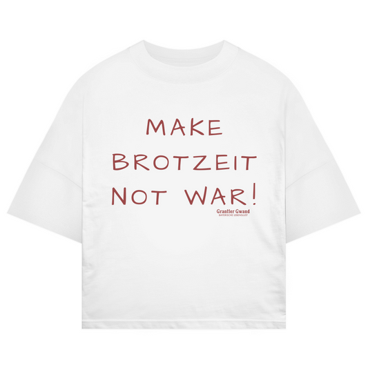 Bayerisches Oversize T-Shirt Unisex -  Make Brotzeit - Grantler Gwand